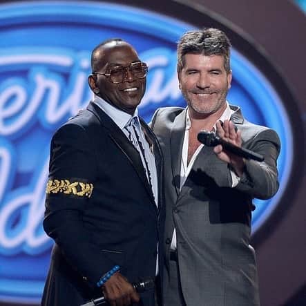ランディ・ジャクソンのインスタグラム：「Nothing but love and fun memories with you @simoncowell 🙏🏾 happy birthday you living legend! 💯 celebrations in order soon ❤」
