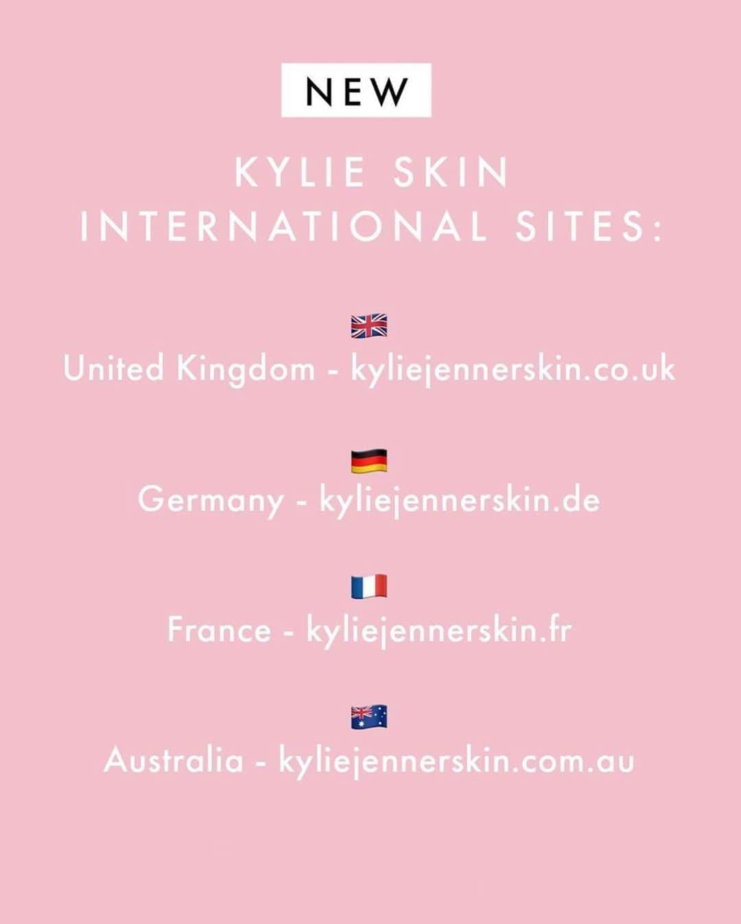 クリス・ジェンナーさんのインスタグラム写真 - (クリス・ジェンナーInstagram)「@kylieskin’s international sites in the UK, Germany, France and Australia are live!! So proud of you Kylie ❤️ Follow @kylieskin for more updates! #Repost @kyliejenner #proudmama   🇬🇧 kyliejennerskin.co.uk 🇩🇪 kyliejennerskin.de 🇫🇷 kyliejennerskin.fr 🇦🇺kyliejennerskin.com.au」10月8日 1時06分 - krisjenner