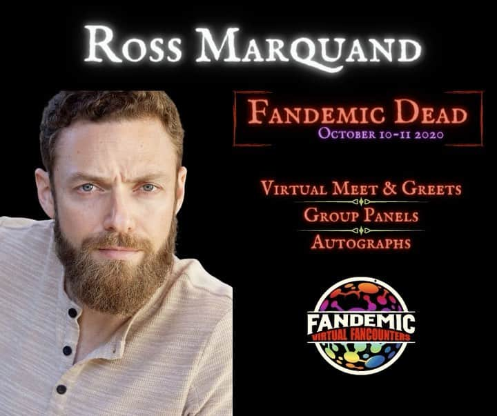 ロス・マーカンドのインスタグラム：「I'm so excited to join the @fandemictour this weekend - hope to see you there! ✌️ http://fandemictour.com/tickets/#TWD #TWDFAMILY」