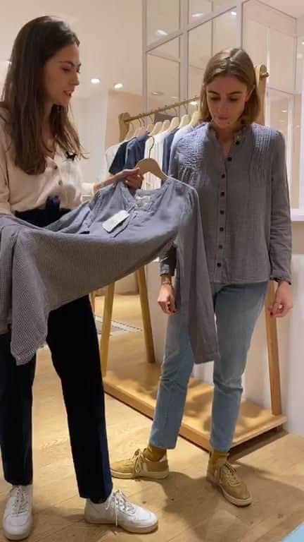 のインスタグラム：「Les coulisses de la collection Des Petits Hauts * Fairly Made Automne - Hiver 2020」