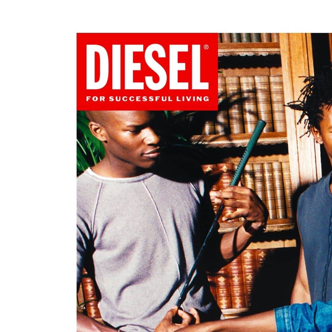 ディーゼルのインスタグラム：「DIESEL SS/2001 – Shot by Ellen Von Unwerth. Celebrating our heritage, looking forward to the next chapter.」