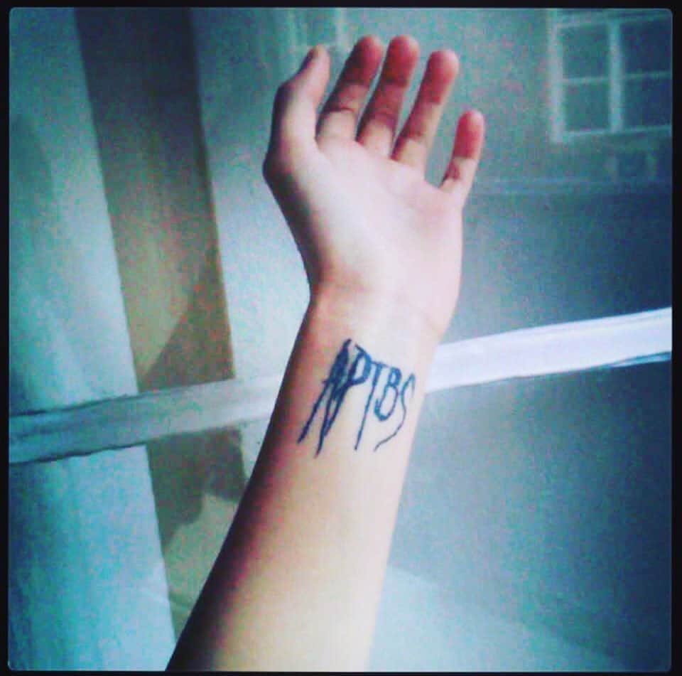 A Place to Bury Strangersのインスタグラム：「#aptbstattoo」