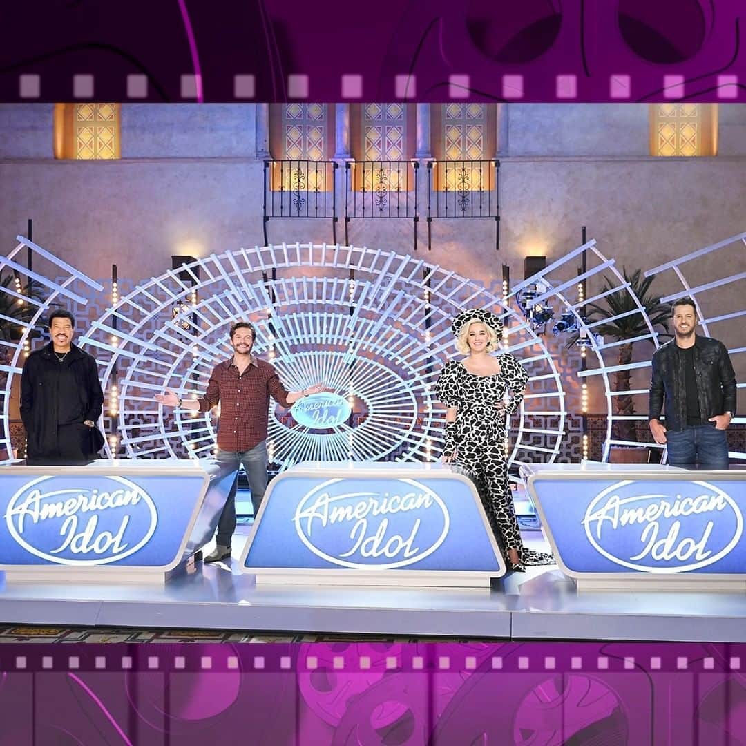 American Idolさんのインスタグラム写真 - (American IdolInstagram)「Air hugs all around! 🎬🎶🤩 We're SO happy to be back on set, safe and sound, and ready to find the next superstar!  Think it's YOU? You can still sign up to audition online, face-to-face with an Idol producer, at AmericanIdol.com/Auditions!」10月8日 5時02分 - americanidol