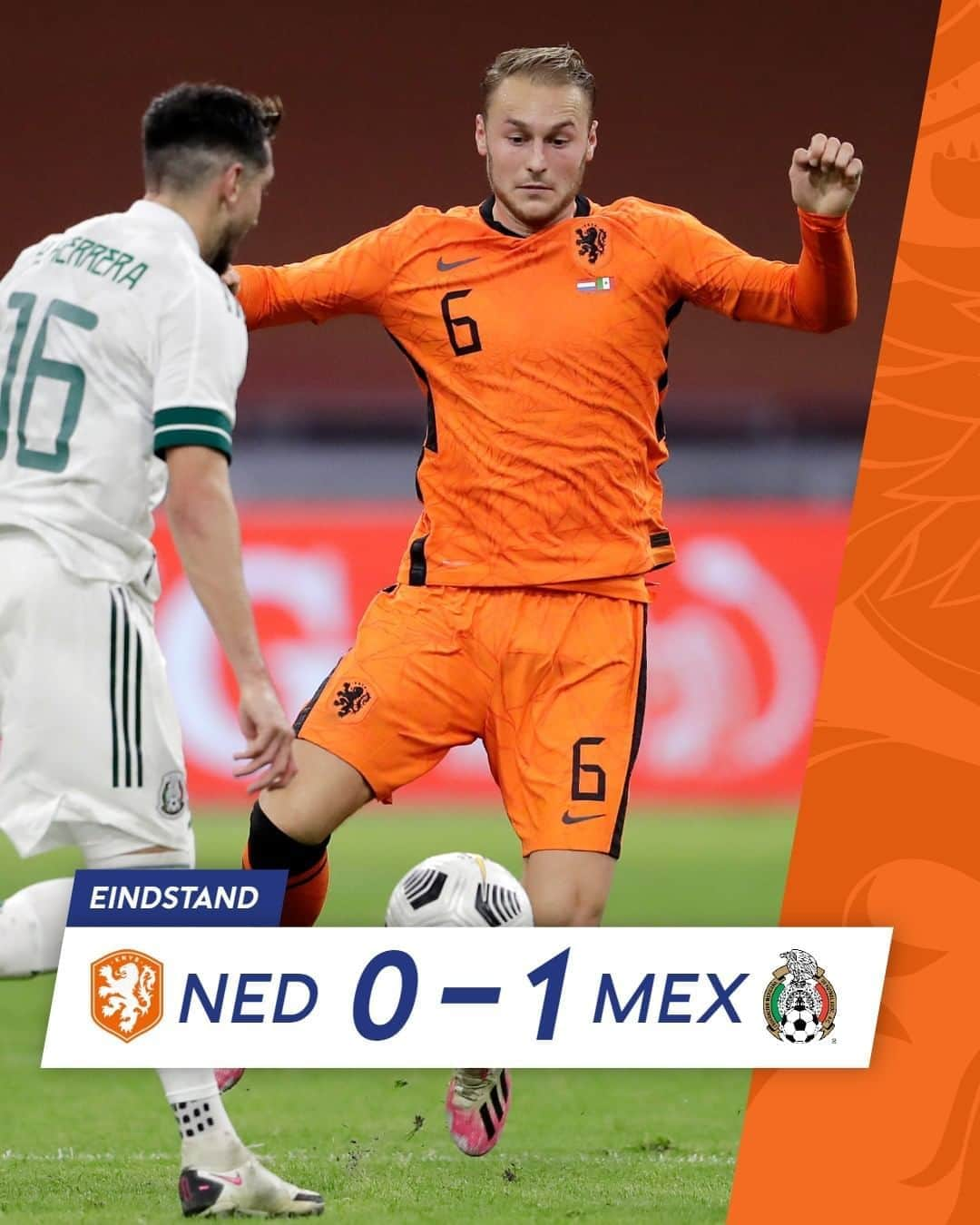 サッカー オランダ代表チームさんのインスタグラム写真 - (サッカー オランダ代表チームInstagram)「Op naar de Nations League.   #NEDMEX」10月8日 5時38分 - onsoranje