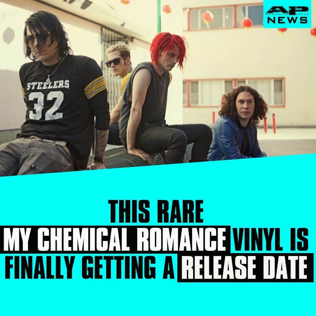 Alternative Pressさんのインスタグラム写真 - (Alternative PressInstagram)「The wait is finally over. This rare @mychemicalromance vinyl is finally getting released thanks to @recordstoredayus⁠ LINK IN BIO⁠ .⁠ .⁠ .⁠ #mychemicalromance #mcr #mychem #recordstoreday #altpress #alternativepress」10月8日 7時02分 - altpress