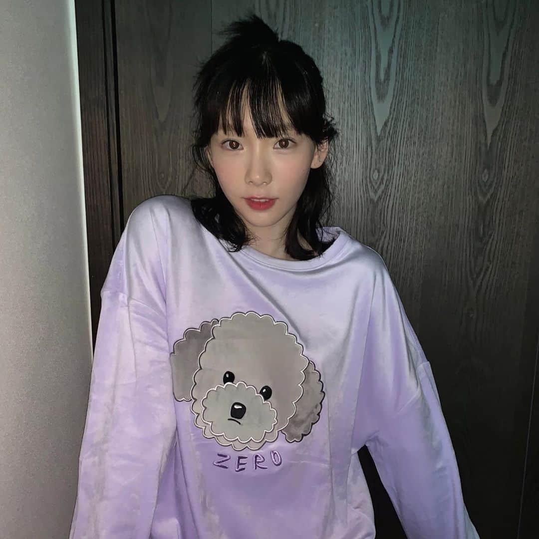 テヨン さんのインスタグラム写真 - (テヨン Instagram)「🐩💜」10月8日 18時32分 - taeyeon_ss