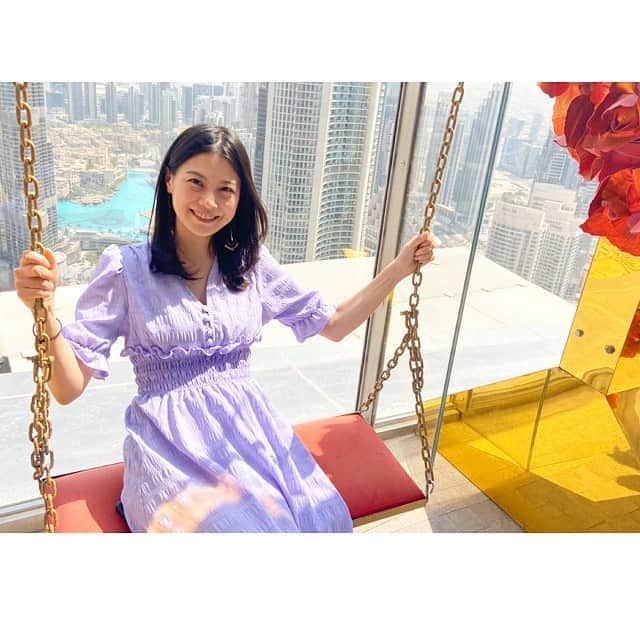 七瀬遥のインスタグラム：「理想の未来と繋がろう どんな未来に自分は行きたいのか 不安にフォーカスするのではなくて ワクワクする事にフォーカスしよう この地球で どんな楽しい事が待っているのか ワクワクしよう💛 その想いは　 いつだって　ちゃんと この地球Mother earth🌏には届いているから😊  #理想の未来#ワクワク#楽しい#地球#綺麗#愛#宇宙#繋がってるよ#ドバイ#ブランコ#motherearth#good#happy#beautiful#happiness#trip#Dubai#good#smile#célavi#japan」
