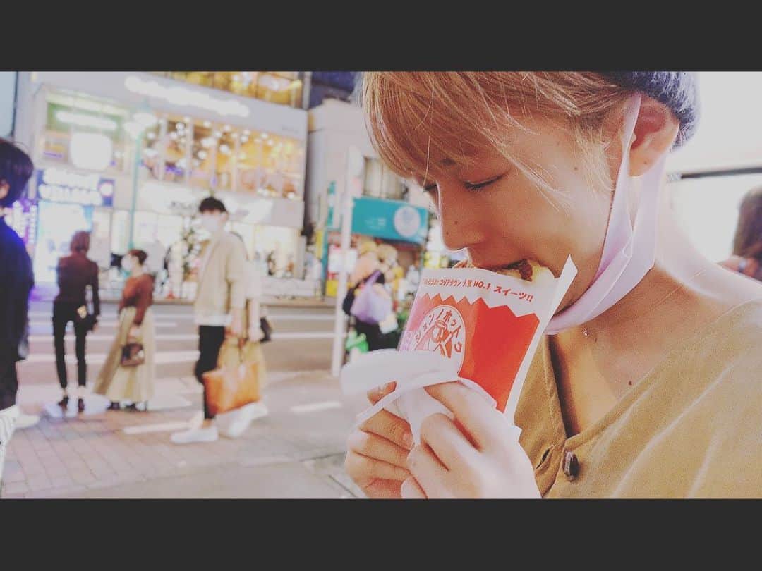 山内芹那のインスタグラム：「好きなお菓子  #豆大福 #羊羹 #レーズンサンド #クッキー ＃ホットク←韓国のやつ」