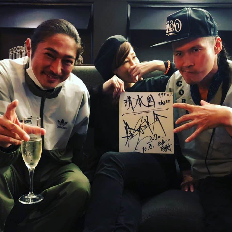 窪塚洋介のインスタグラム：「GORI with Saitama crew in da house yo♪」