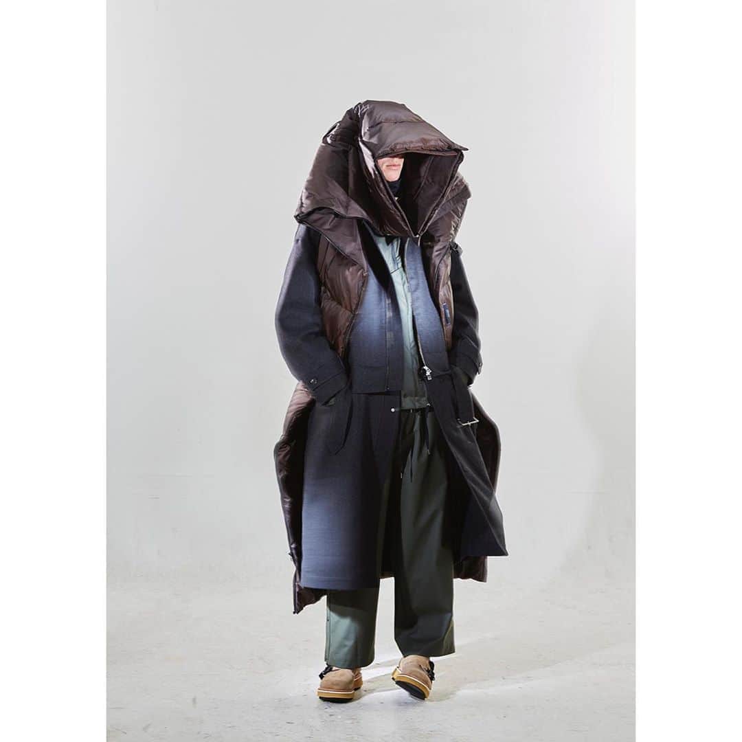 ミーンズワイルのインスタグラム：「[AW20 Error]   Photo: TOSHIO OHNO  @ph_o.h.n.o  Styling: MASATAKA HATTORI  @masataka_hattori Hair: MASATO TSUCHIYA @masatotsuchiya」