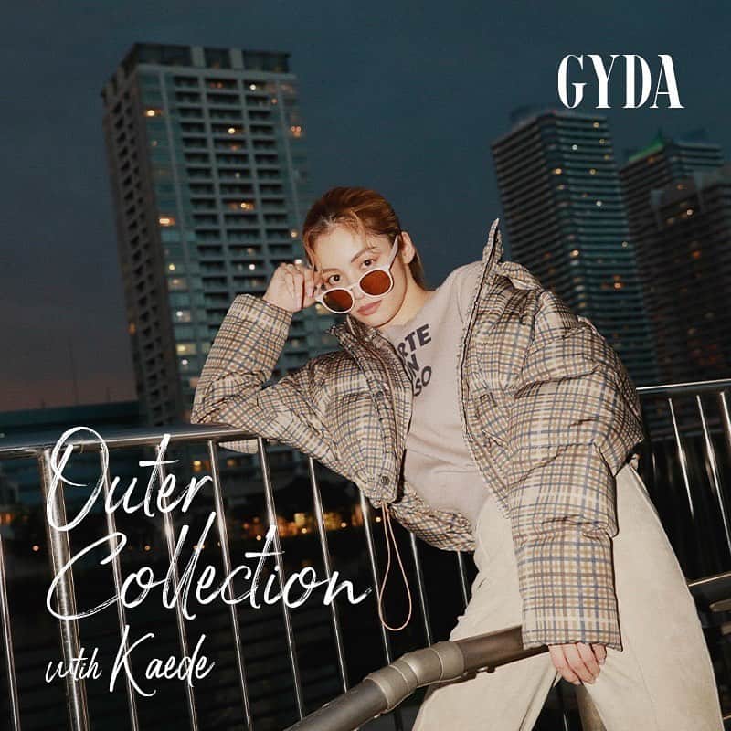 楓さんのインスタグラム写真 - (楓Instagram)「GYDA Outer Collection.」10月8日 18時05分 - kaede_