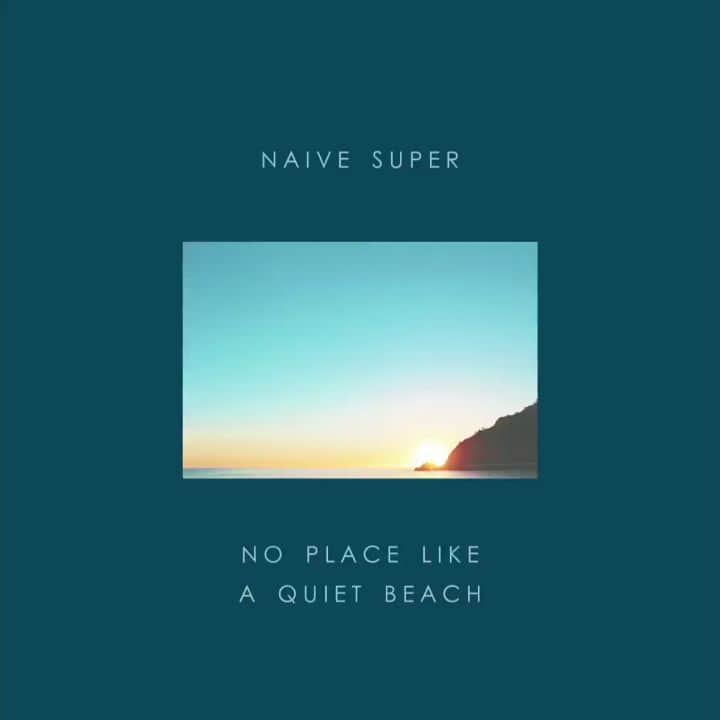 ニコラのインスタグラム：「NEW SONG  Naive Super   "No Place Like A Quiet Beach" released from Space Shower MUSIC ! Vocal:NICOLA Cutting guitar:Sunao (Luby Sparks) #Lightmellow #synthpop  #naivesuper」