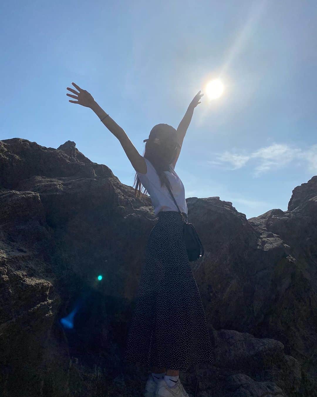青山舞莉のインスタグラム：「sunny」