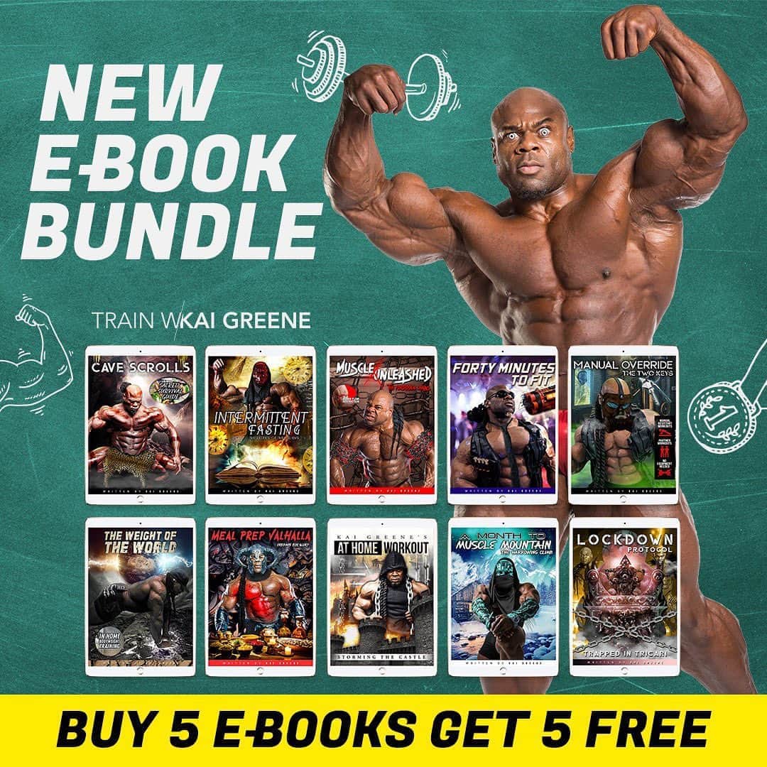 カイ・グリーンのインスタグラム：「💪🏾LOOKING TO GROW 🔓Unlock The Secret & Learn How To Properly Train Every Body Part & Pack On More Muscle To Your Frame!!  🚨GET 5 FREE Programs Here - Trainwithkai.com  ✔️100’S OF DIFFERENT WORKOUTS ✔️NEVER BEFORE SEEN EXERCISES ✔️OVER 300 PAGES OF WRITTEN CONTENT ✔️MEAL PLAN GUIDANCE ✔️MACRO CALCULATIONS」