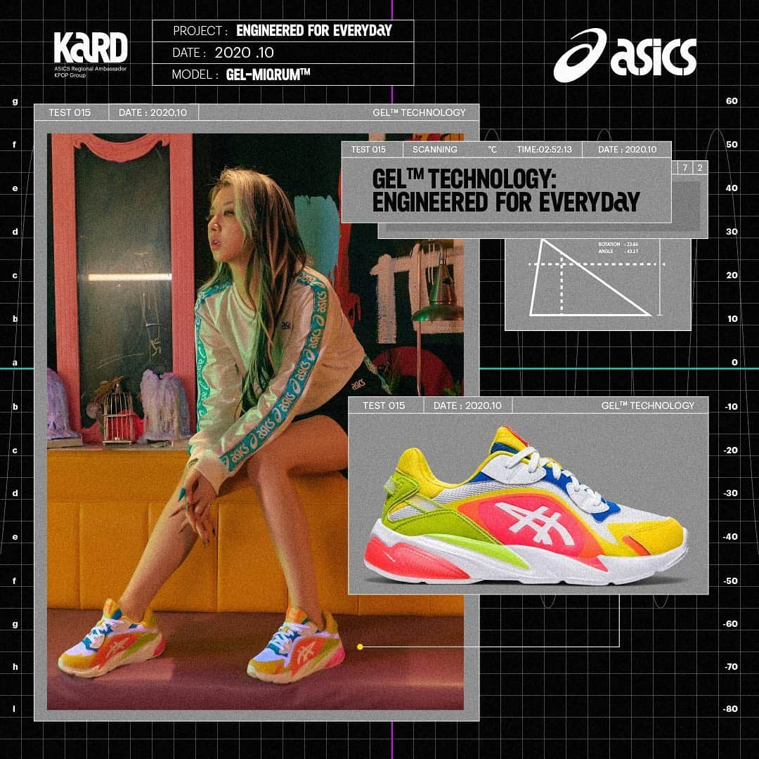 チョン・ジウ・ウーさんのインスタグラム写真 - (チョン・ジウ・ウーInstagram)「We are so excited to announce the launch of ASICS GEL-MIQRUM in Southeast Asia that is Engineered For Everyday! Bold silhouette meets bright detailing - these sneakers are made to amplify any look.  GEL-MIQRUM can now be found at selected ASICS stores and ASICS.COM in Singapore and Malaysia, and will be available in Thailand and Cambodia from 15 October 2020. It will arrive in Vietnam, Indonesia and Philippines starting next month.  @asics_sportstyle_sg, @asics_sportstyle_th, @asics_sportstyle_my, @asics_sportstyle_vn, @asics_sportstyle_id, @asics_sportstyle_ph   #ASICSSPORTSTYLESG, #ASICSSPORTSTYLETH, #ASICSSPORTSTYLEMY, #ASICSSPORTSTYLEVN, #ASICSSPORTSTYLEID, #ASICSSPORTSTYLEPH, #GELMIQRUM」10月8日 13時22分 - _zziwooo0