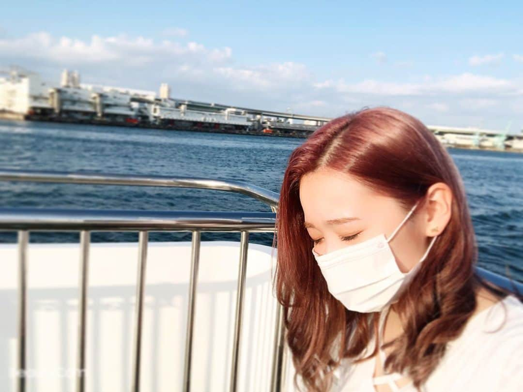 北澤鞠佳さんのインスタグラム写真 - (北澤鞠佳Instagram)「夏の思い出🌊part1  #海　#船　#ユニバーサルシティ　#海遊館　#水族館　#コロナ対策万全　#夏」10月8日 15時53分 - mariko_kakaka