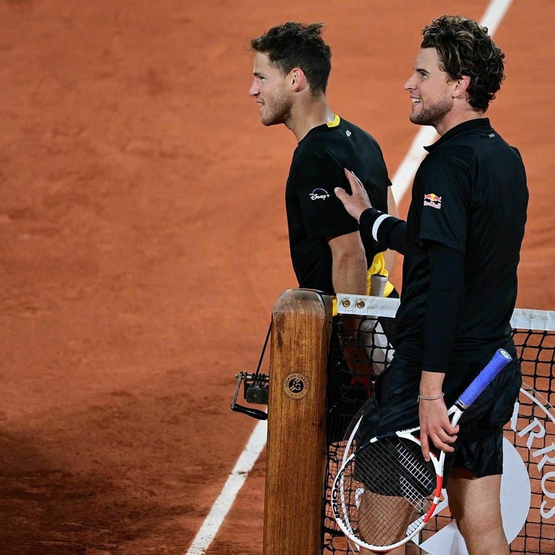 ドミニク・ティエムさんのインスタグラム写真 - (ドミニク・ティエムInstagram)「Another amazing Roland Garros ended with a legendary match against @dieschwartzman ! Can't wait to be back next year」10月9日 2時55分 - domithiem