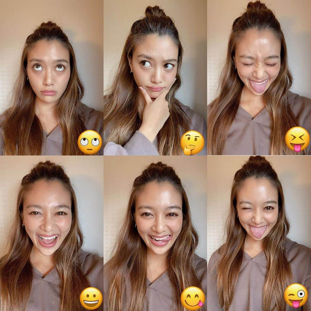 安斉奈緒美さんのインスタグラム写真 - (安斉奈緒美Instagram)「😝イカにワサビつけすぎた時  🤔20%OFFっていくらだ  🙄電車が遅延してると知った瞬間  😜ギャル男の真似するとき(そんな時ない)  😋リップ塗ってムムムってやった後  😀ハイボールくださーい  今日はレッスンでもだいぶ股関節ほぐしていたからたくさん歩きたい気分だった！☔️ だがそのおかげで脚の浮腫が解消されててこの時間でも下半身がすっきりす🐿  画像と全く内容が関係ないね😊🙌  #ヨガインストラクター #ヨガの先生　#楽しそう」10月8日 19時09分 - naomiyogachan