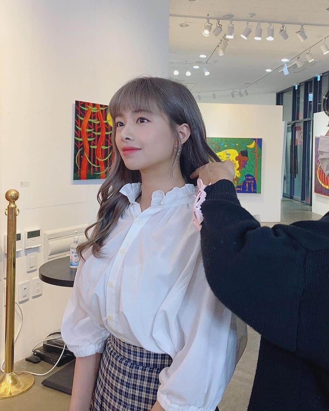チェウォンのインスタグラム：「#3인칭연애시점 #영주 #👻」