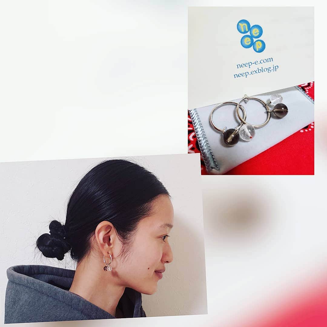 高良ひとみさんのインスタグラム写真 - (高良ひとみInstagram)「💎 @neep_eko  . . .  It's my new earrings.  #iloveit #jewelry  #openup #thanksalot #ho #hitomitakara #いつかゴールドに…」10月8日 19時27分 - hitomi__takara