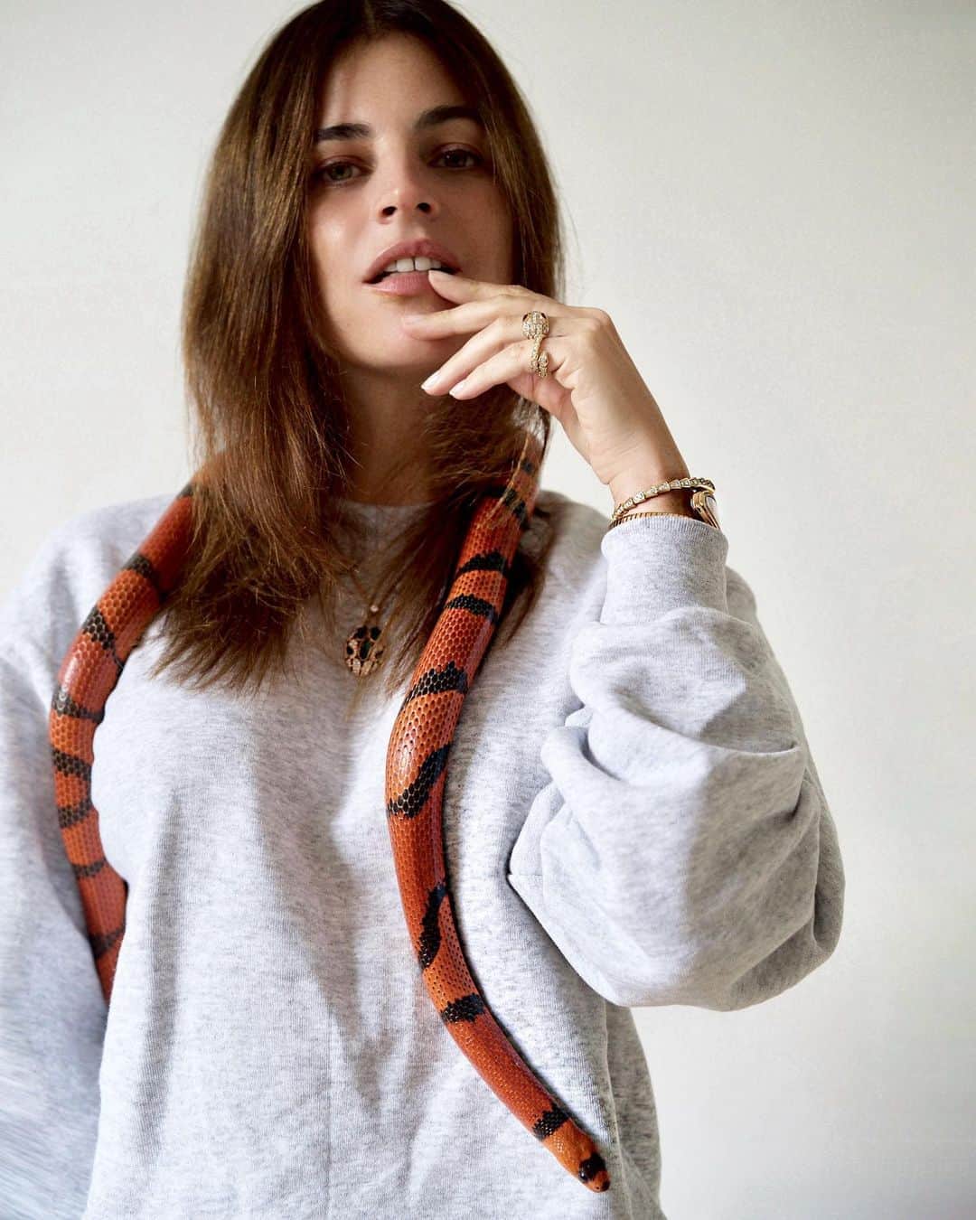 ジュリア・レストイン・ロイトフェルドさんのインスタグラム写真 - (ジュリア・レストイン・ロイトフェルドInstagram)「Gone full Serpenti 🐍... @bulgari #bulgari #serpenti」10月8日 19時41分 - juliarestoinroitfeld
