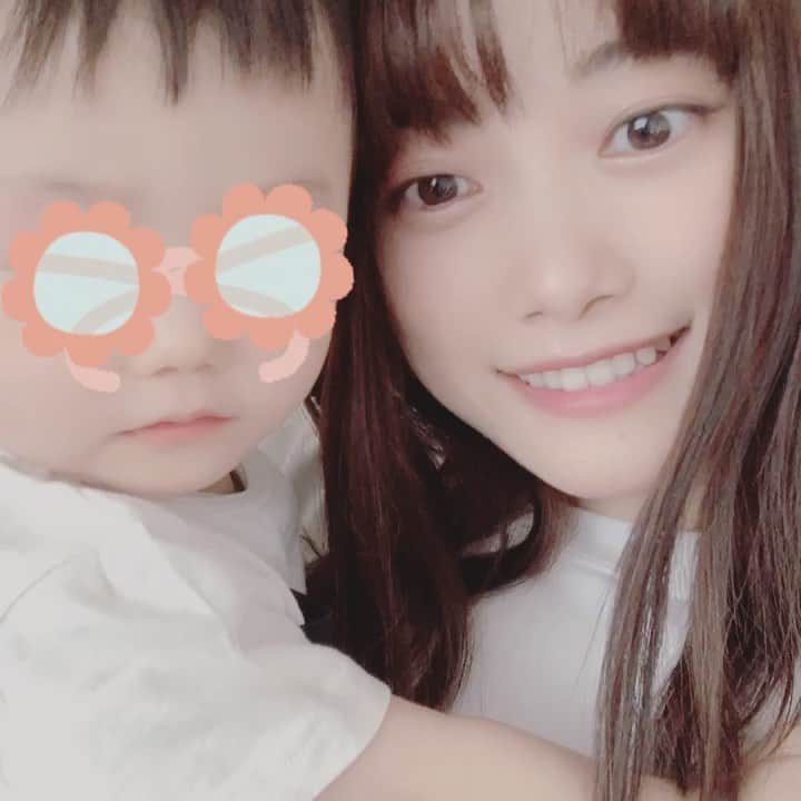 阿知波妃皇のインスタグラム：「甥っ子が世界一可愛い」