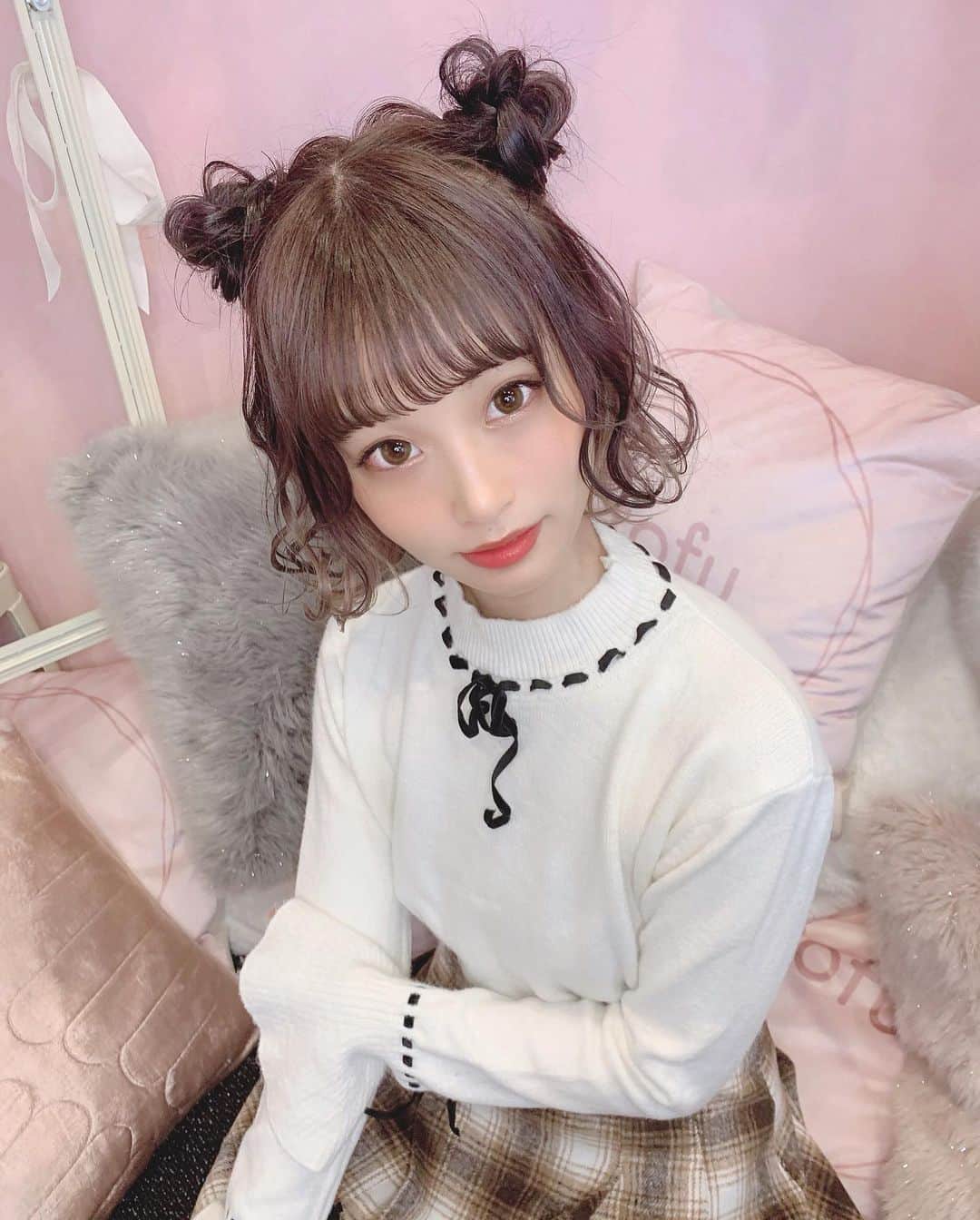 のインスタグラム：「すごく可愛いクマさんヘアアレンジしていただきました〜！🧸💓 ・ ・ あいりさん(@tofu.airi)ありがとうございました〜🥰🥰🥰」