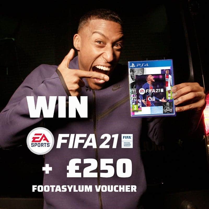 FOOTASYLUMさんのインスタグラム写真 - (FOOTASYLUMInstagram)「🚨GIVEAWAY ALERT 🚨  WIN FIFA 21 + A £250 Footasylum Voucher!  All you have to do is... 🔘 Like this post. 🔘 Comment your favourite team. 🔘 Make sure you’re following us.  Competition ends Thursday 15th October - Good Luck! #Footasylum #Competition #Giveaway #FIFA21」10月8日 20時01分 - footasylum