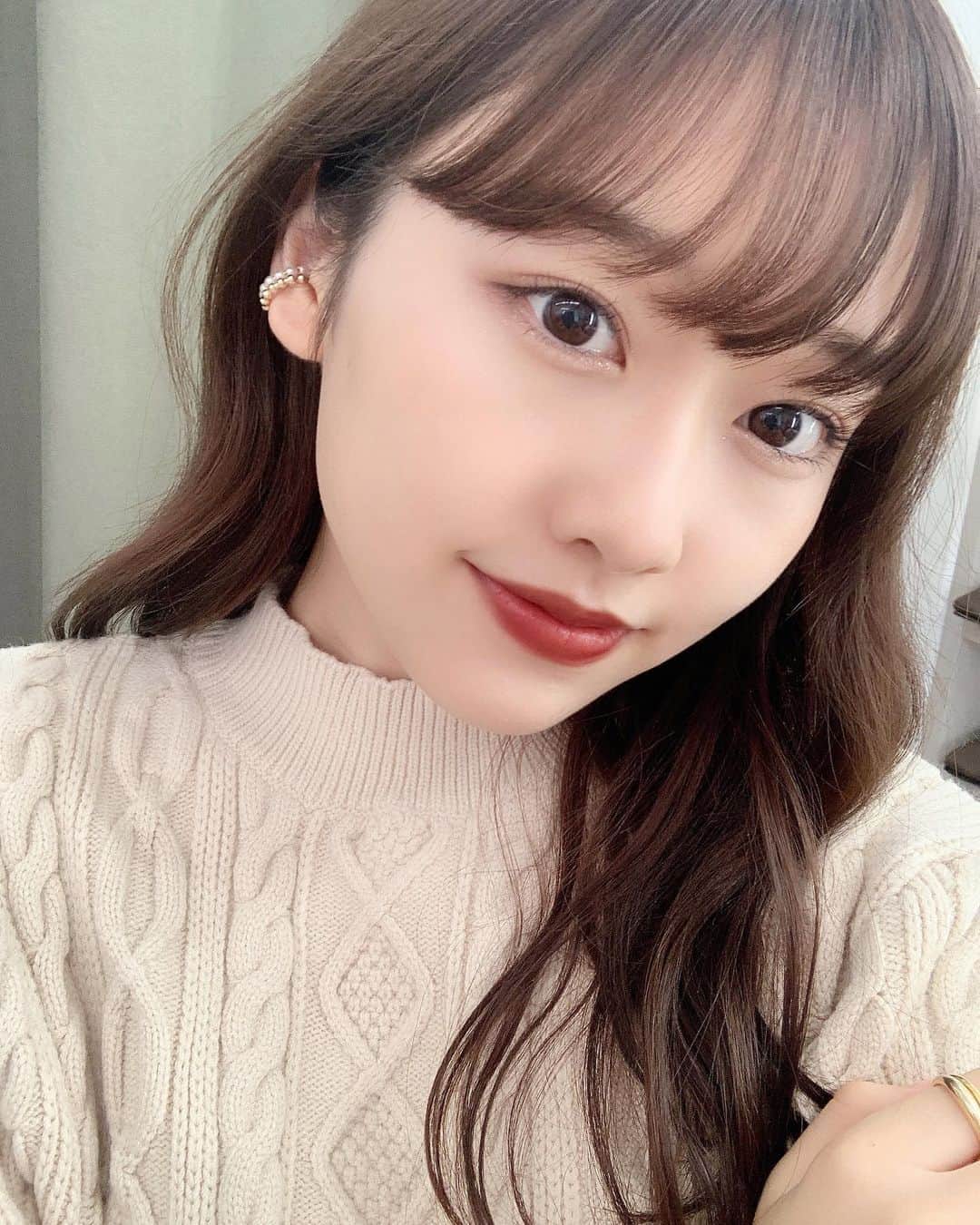 としお理歩のインスタグラム：「冬が来たᴗ͈ˬᴗ͈ #셀카」