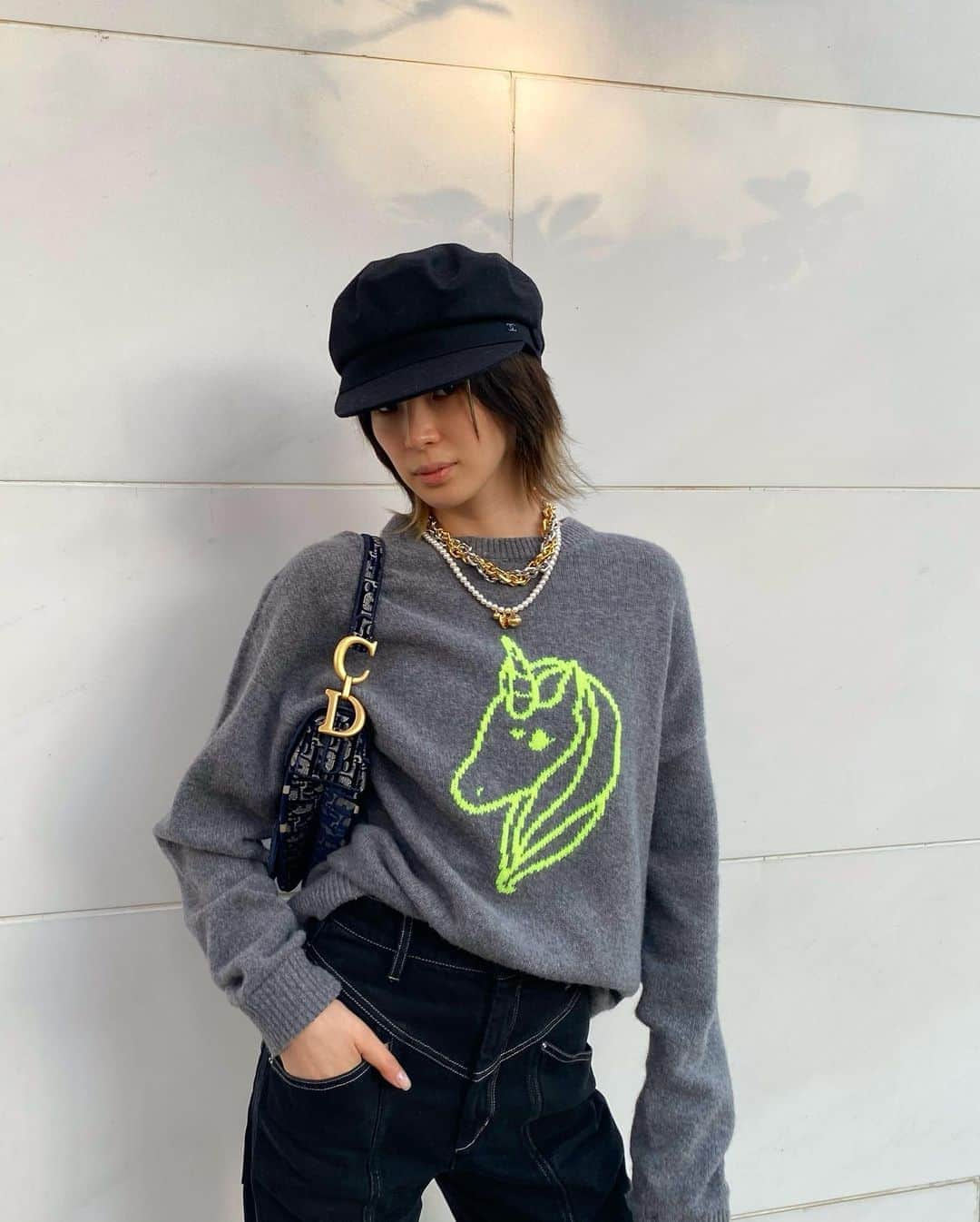 アイリーン・キムさんのインスタグラム写真 - (アイリーン・キムInstagram)「가을이다🦄💚 #ootd」10月8日 20時06分 - ireneisgood