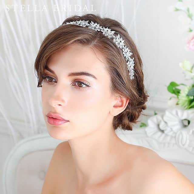 のインスタグラム：「@stellabridal_official 🤍🦋 相変わらず可愛いアクセサリーがたくさんでした💎  #instaselfies #model #makeup #love #talent #weddingmodel #自撮り #モデル #外国人モデル #タレント #撮影 #撮影モデル #外国人タレント #ハーフモデル #ウエディングモデル #ウエディングアクセサリー」