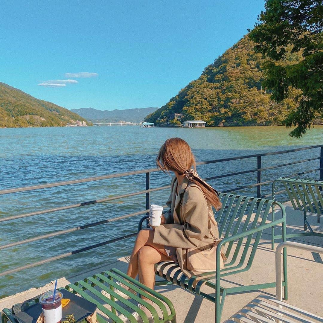 キム・ダヘのインスタグラム：「엄마랑 가평데이트 👧🏾👩🏼‍🦰」