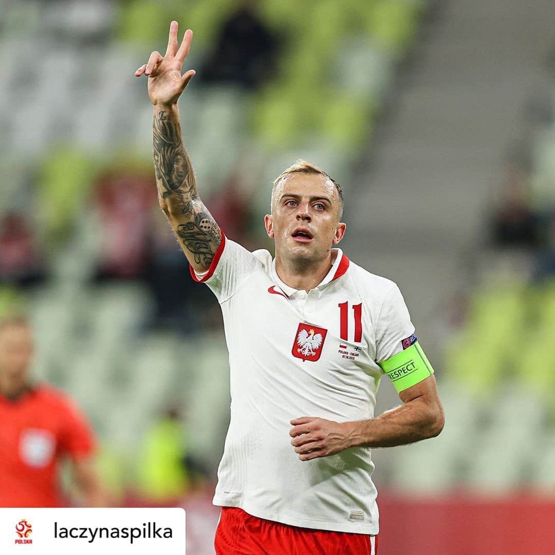 ウェスト・ブロムウィッチ・アルビオンFCさんのインスタグラム写真 - (ウェスト・ブロムウィッチ・アルビオンFCInstagram)「#Repost • @laczynaspilka  . A Turbo treble for Poland against Finland last night! ⚽️⚽️⚽️ Congrats, @kamilgrosicki10! 👏🇵🇱 . #Grosicki #Poland #WBA」10月8日 20時50分 - wba