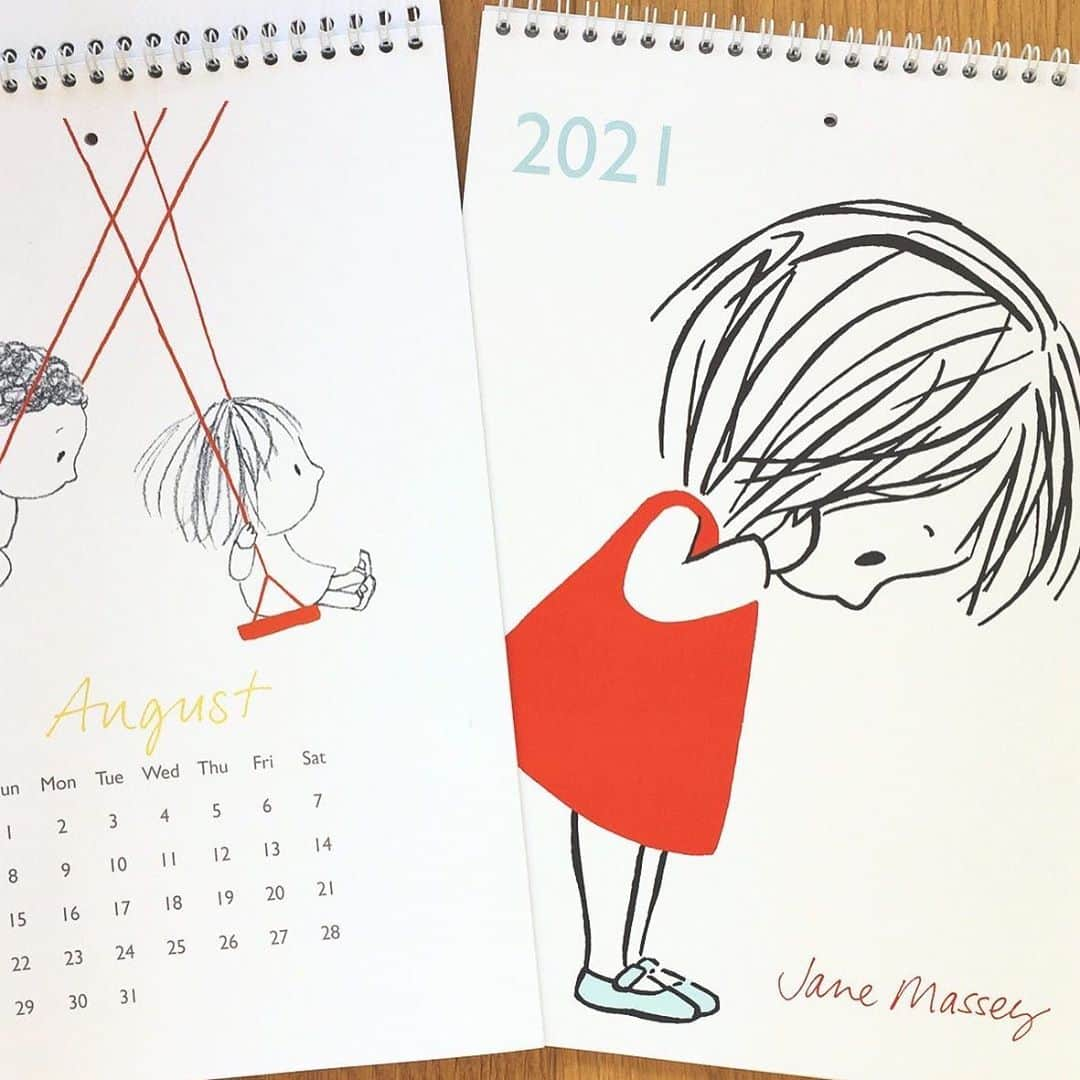 Jane Masseyさんのインスタグラム写真 - (Jane MasseyInstagram)「2021 Calendars are back in stock. To order follow link in bio. I ship Worldwide.  Thank you to all of you who have already purchased one and for your wonderful response. Have a great day 💙 #calendar」10月8日 21時03分 - janemasseyillustration