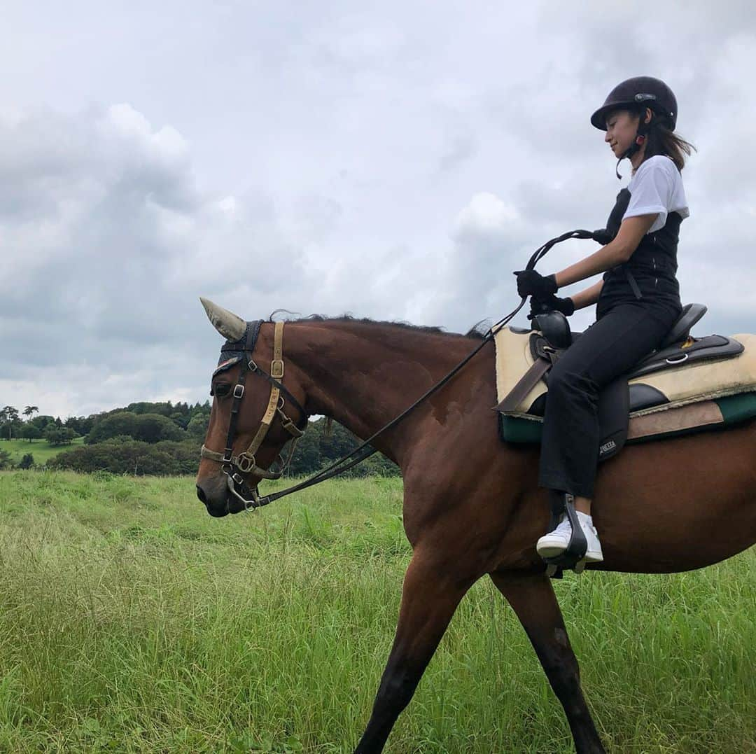 山本まさみさんのインスタグラム写真 - (山本まさみInstagram)「・﻿ 私の好きな動物💁🏻‍♀️﻿ ﻿ 午年の私は昔から🐴が好きです。﻿ 馬柄の服があるとすぐ買ってしまう﻿ ﻿ #乗馬﻿ #馬」10月8日 21時45分 - masami_macho