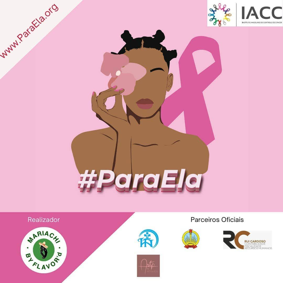 シャラム・ディニツさんのインスタグラム写真 - (シャラム・ディニツInstagram)「Campanha #ParaELA: 100% dos lucros das vendas destas T-shirts serão doadas ao Instituto Angolano de Controlo do Câncer para fins do tratamento do cancro da mama. Vamos partilhar e apoiar esta causa nobre pessoal🙏🏽💗.  Para mais informações contactar @mariachi_byflavord ou o WhatsApp +244948982542  Iban para os donativos: AO06 0040 0000 4312 8509 1018 2  #ParaELA 🇦🇴  #ad」10月8日 22時00分 - sharamdiniz