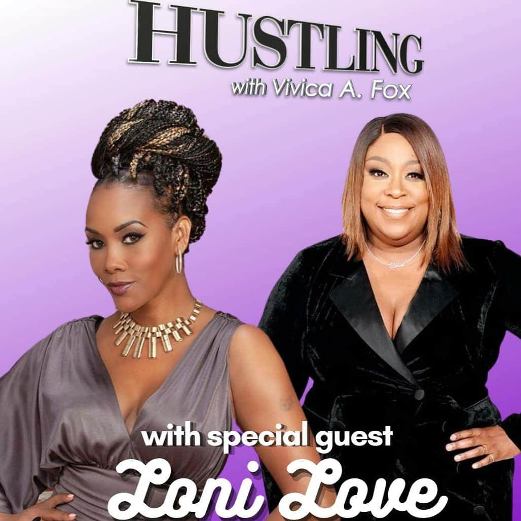 ヴィヴィカ・A・フォックスさんのインスタグラム写真 - (ヴィヴィカ・A・フォックスInstagram)「GM Dawlings! Time 4 a NEW episode of "Hustling With Vivica A Fox" Podcast show! My special guest is FAB Comedian, Actress,Author & Emmy Award Winning Host @comiclonilove Of @therealdaytime Produced by @stage29podcasts @patriciaciano @calliekaltz & ME! Subscribe, Download on Spotify, Stitcher, Google & Apple Podcast ENJOY! #Lifeisgood #GodIsGood #Blessed #Respect #GurlPower #VivicaFoxHair #TeamVivica #TeamFox #MyGrindDontStop #LegitimateCareer #BossMoves #LoveWins #ClassicBadChicks 🤗 🙆🏽‍♀️ 🤑 💖🖤👸🏽」10月8日 22時11分 - msvfox