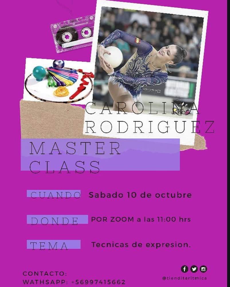 のインスタグラム：「Pronto volveré a compartir con mucha ilusión un ratito de “gimnasia con arte” para todas aquellas gimnastas que les apetezca aprender algo bonito y pasarlo bien 😍 #gymnastics #ritmo #leonesp #chile」