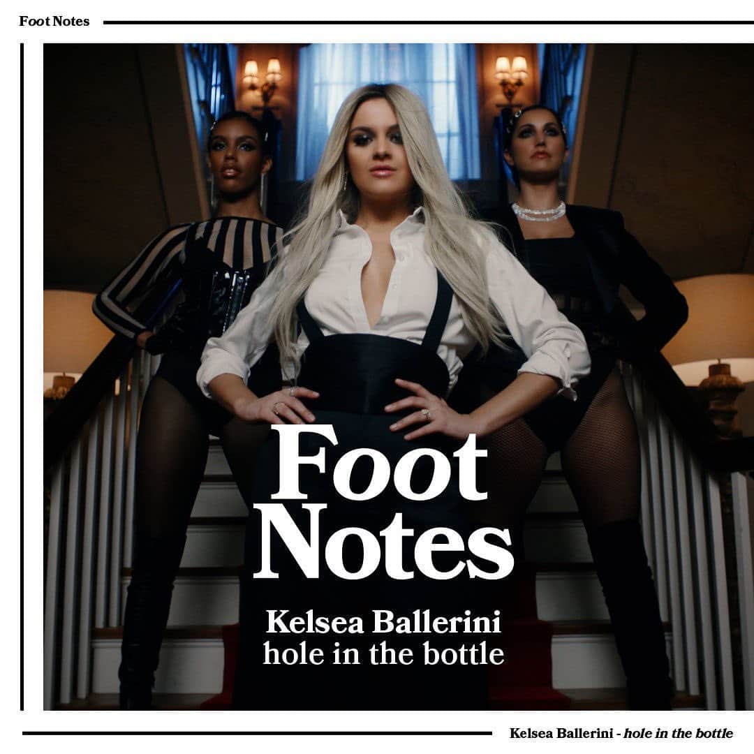 Vevoさんのインスタグラム写真 - (VevoInstagram)「We got the details on @kelseaballerini's "hole in the bottle" from both director @hannahluxdavis and Kelsea herself. 🍷 The inspiration for the 1900s setting, the creative process behind the song, and Kelsea's choreography - Vevo's Footnotes uncovers it all. 🎥 ⠀⠀⠀⠀⠀⠀⠀⠀⠀ ▶️[Link in bio] #KelseaBallerini #holeinthebottle #Footnotes」10月9日 4時06分 - vevo
