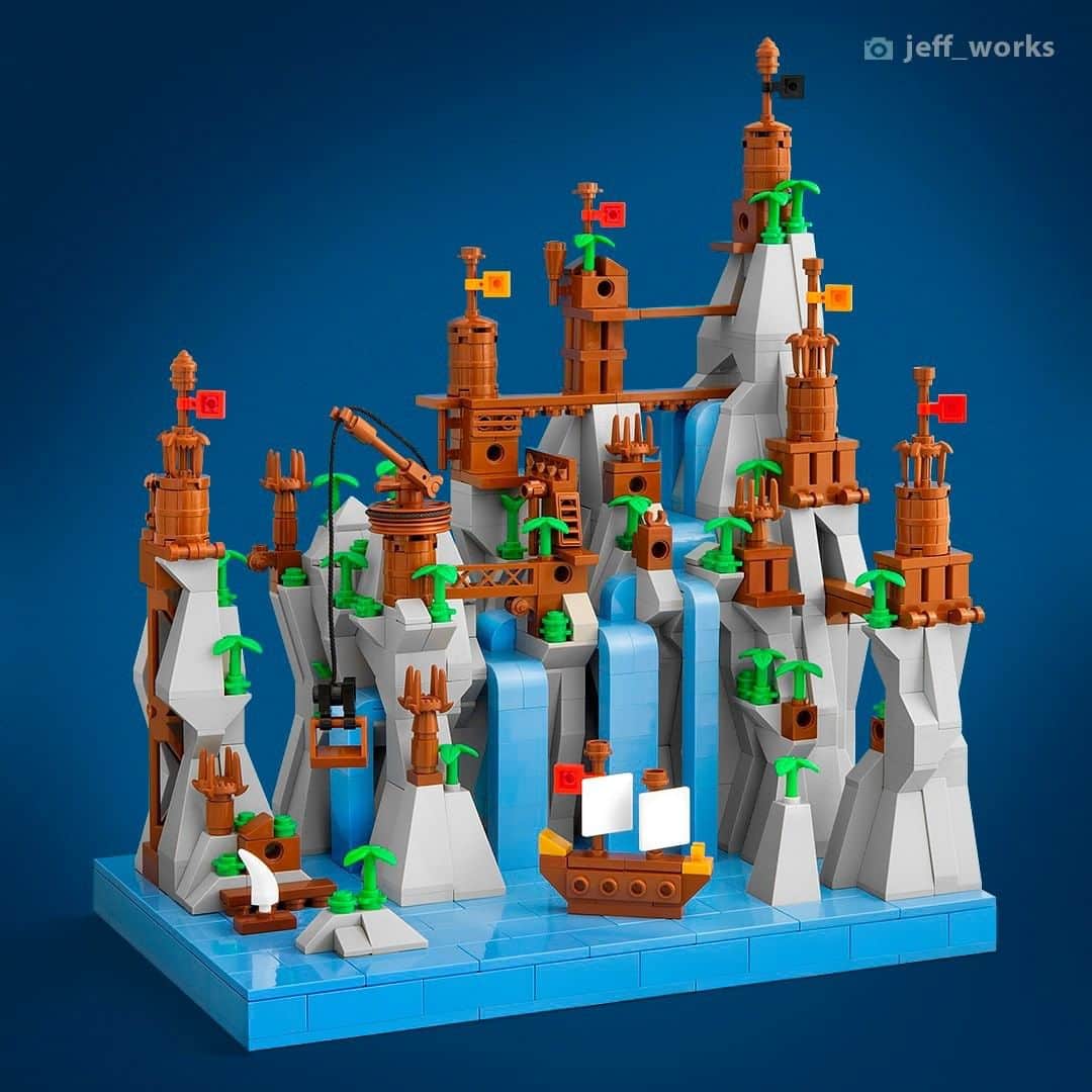 LEGOさんのインスタグラム写真 - (LEGOInstagram)「AMAZING! 😍 Which one is your favorite?  📸 @jeff_works   #LEGO #LEGOarchitecture #LEGOart」10月8日 23時00分 - lego
