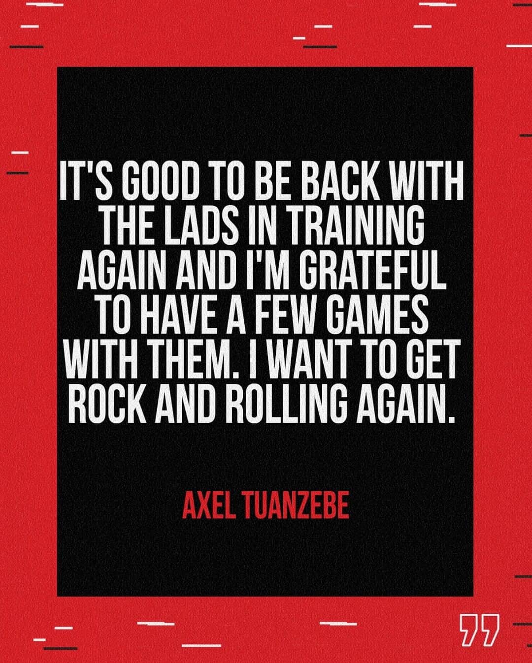マンチェスター・ユナイテッドさんのインスタグラム写真 - (マンチェスター・ユナイテッドInstagram)「Things are looking up for Axel #Tuanzebe ☝️ #MUFC」10月8日 23時01分 - manchesterunited