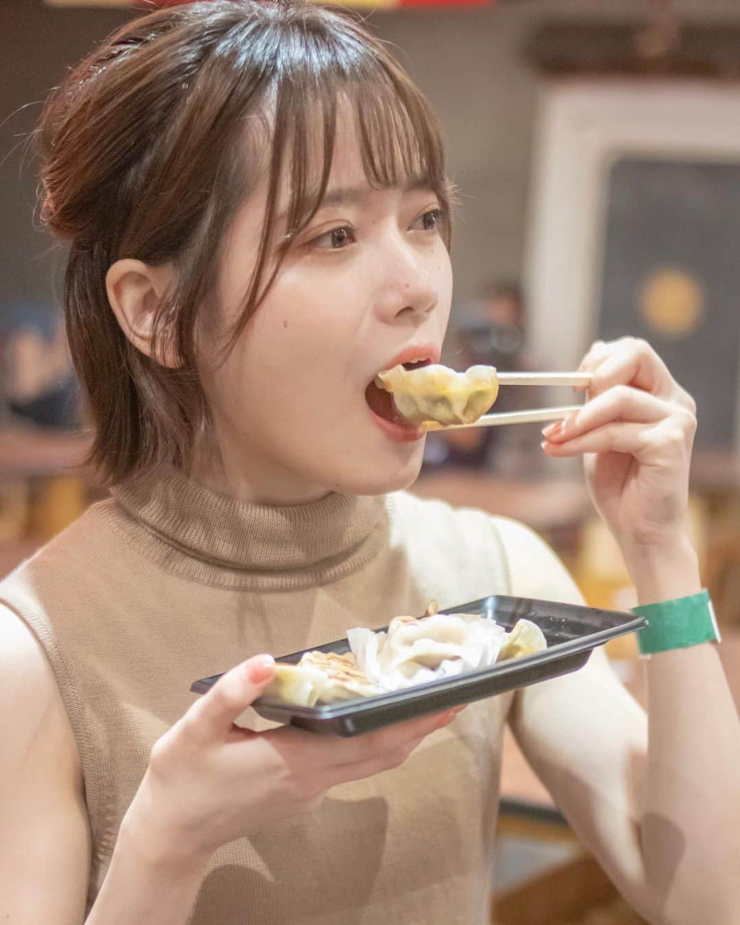 齋藤舞のインスタグラム：「🥟🍜」