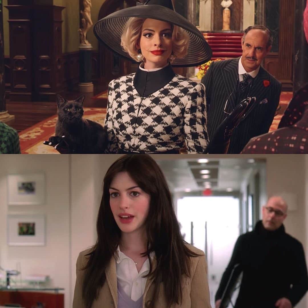 Blonde Saladさんのインスタグラム写真 - (Blonde SaladInstagram)「@annehathaway and @stanleytucci reunited in The Witches💥 Who’s excited for this? #theblondesalad #thedevilwearsprada #annehathaway #stanleytucci @whowhatwear」10月8日 23時44分 - theblondesalad