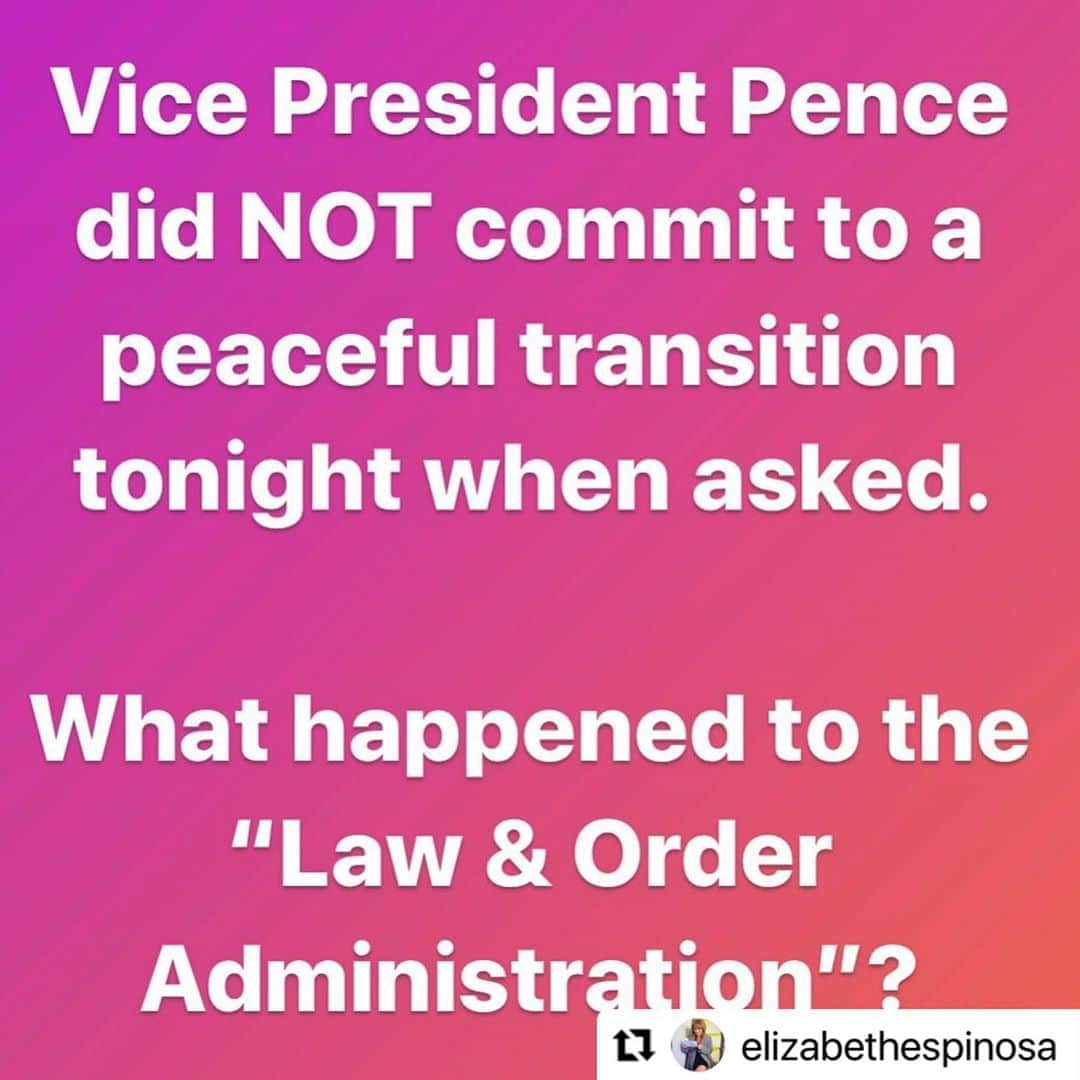 コンスタンス・マリーさんのインスタグラム写真 - (コンスタンス・マリーInstagram)「Exactly🤔 #VPDebates #ThursdayThoughts  #Repost @elizabethespinosa with @make_repost ・・・ #Facts #NoSpin #Noted #VPDebate #2020」10月9日 0時14分 - goconstance