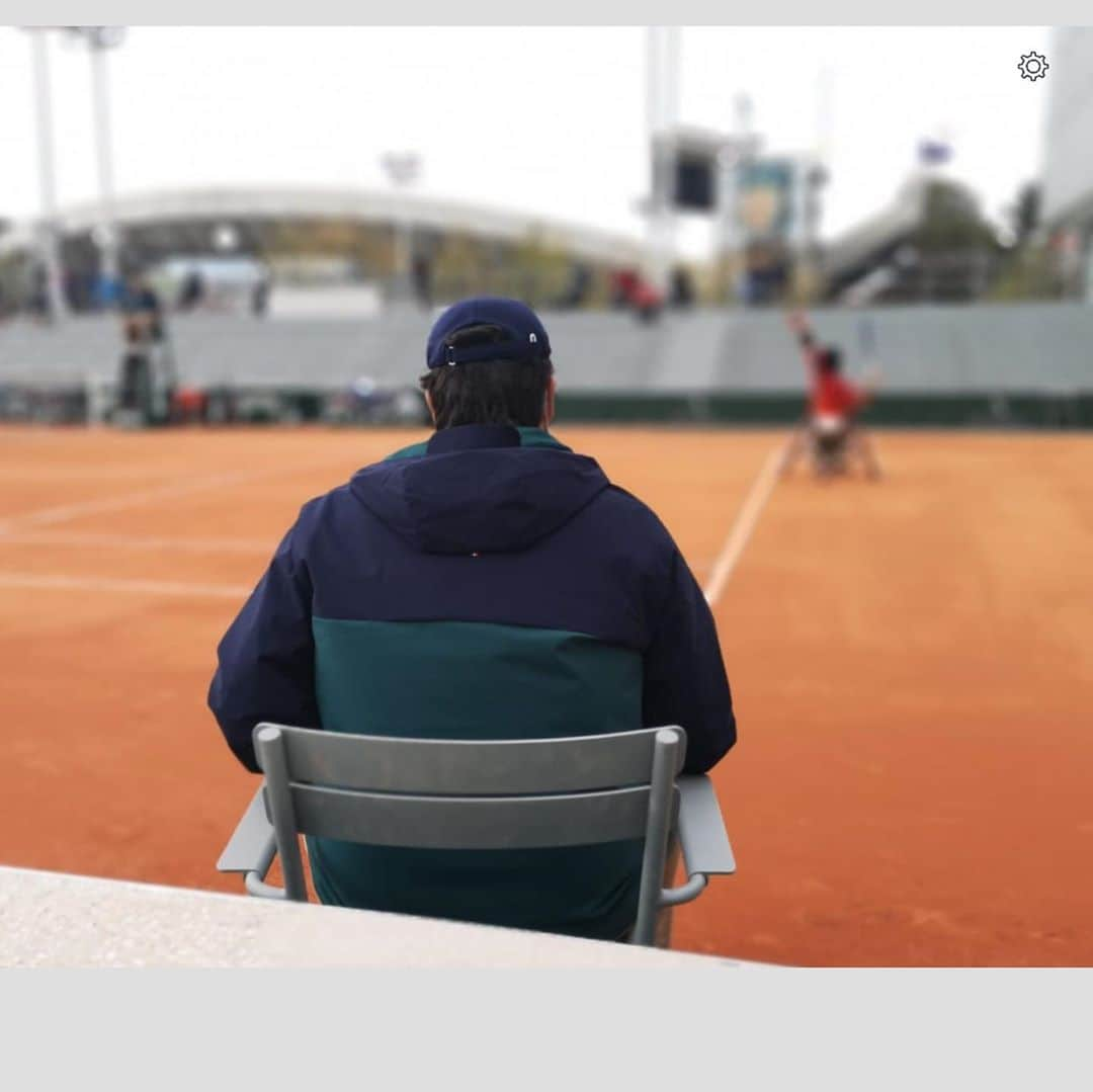 フローラン・ダバディーさんのインスタグラム写真 - (フローラン・ダバディーInstagram)「Roland-Garros Day 12🎾 車椅子テニスの取材🧑🏻‍🦽👩🏼‍🦽 #rolandgarros2020」10月9日 0時48分 - florent_dabadie