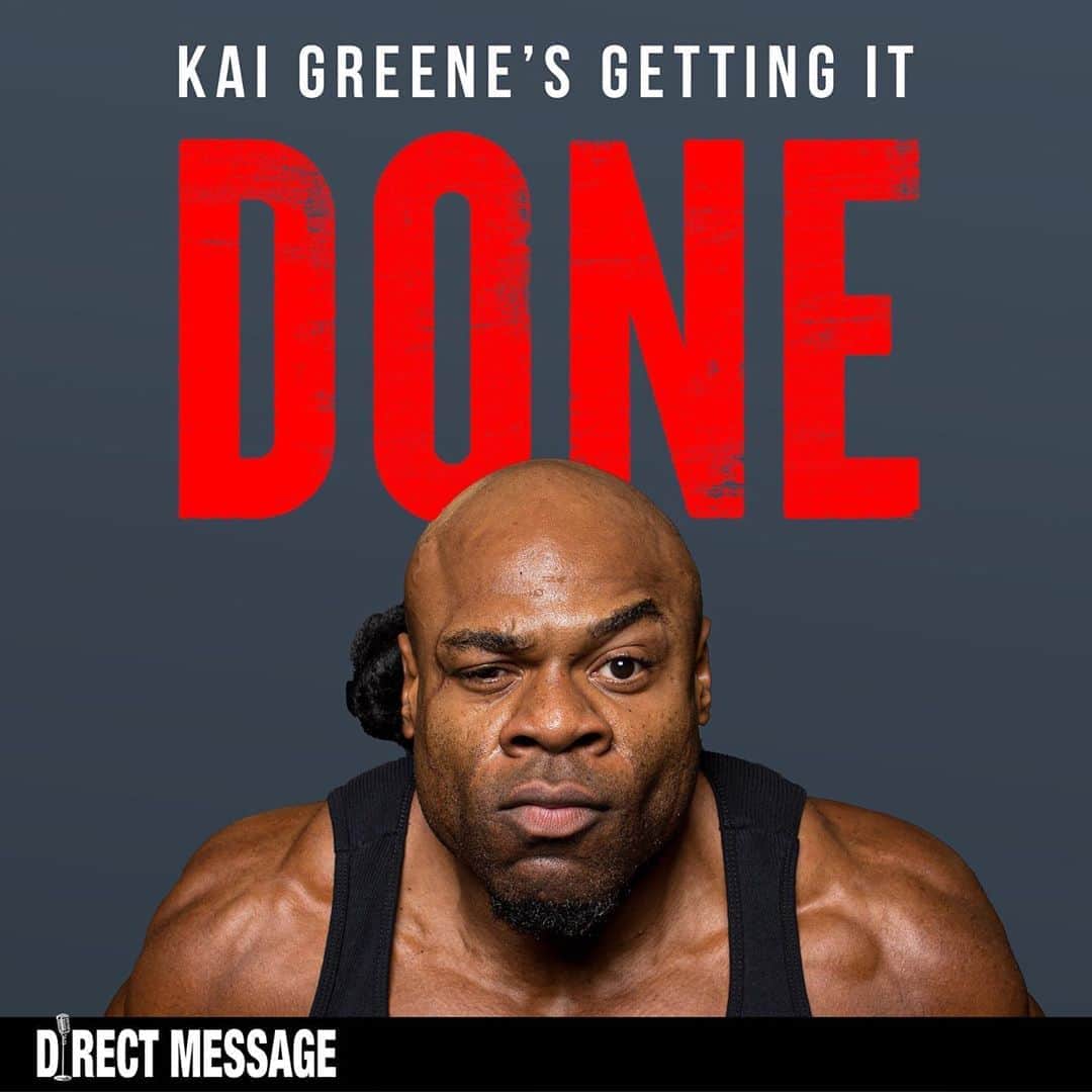 カイ・グリーンのインスタグラム：「BIG NEWS !!! “GETTING IT DONE” PODCAST!!!  - GUYS MAKE SURE TO SUBSCRIBE FOR THE FIRST EPISODE  “LINK IN BIO”  - “Thoughts Becomes Things” supports greatness.  I want you to wake up every day inspired and ready to conquer your dreams. There’s a lot of work to do and I’m here to make sure we are all getting it done. - #KaiGreene」
