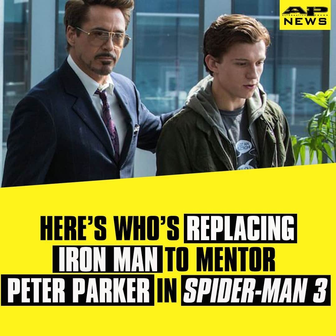 Alternative Pressさんのインスタグラム写真 - (Alternative PressInstagram)「The time has come for someone to fill Iron Man’s shoes as Peter Parker’s new mentor in ‘Spider-Man 3' (@SpiderManMovie) and it looks like this @Marvel hero is stepping up for the job⁠ LINK IN BIO⁠ .⁠ .⁠ .⁠ #marvel #ironman #tonystark #spiderman #peterparker #spiderman3 #spidermanmovie #altpress #alternativepress」10月9日 12時00分 - altpress