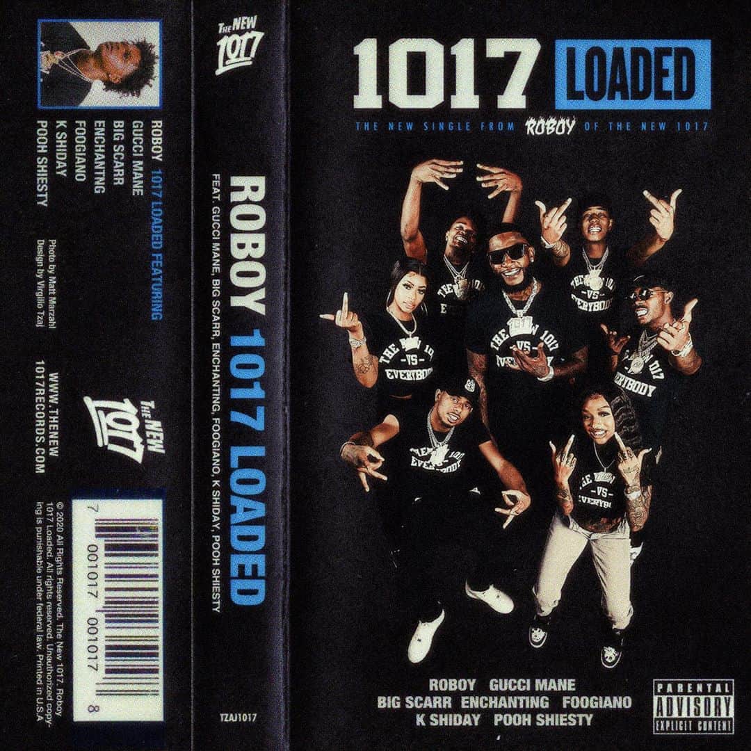 のインスタグラム：「1017 Loaded @odr.roboy ft Wop @poohshiesty @foogiano @kshiday @luvenchanting @bigscarr drops tonight 🥶🥶🥶🥶🥶🥶 #New1017」