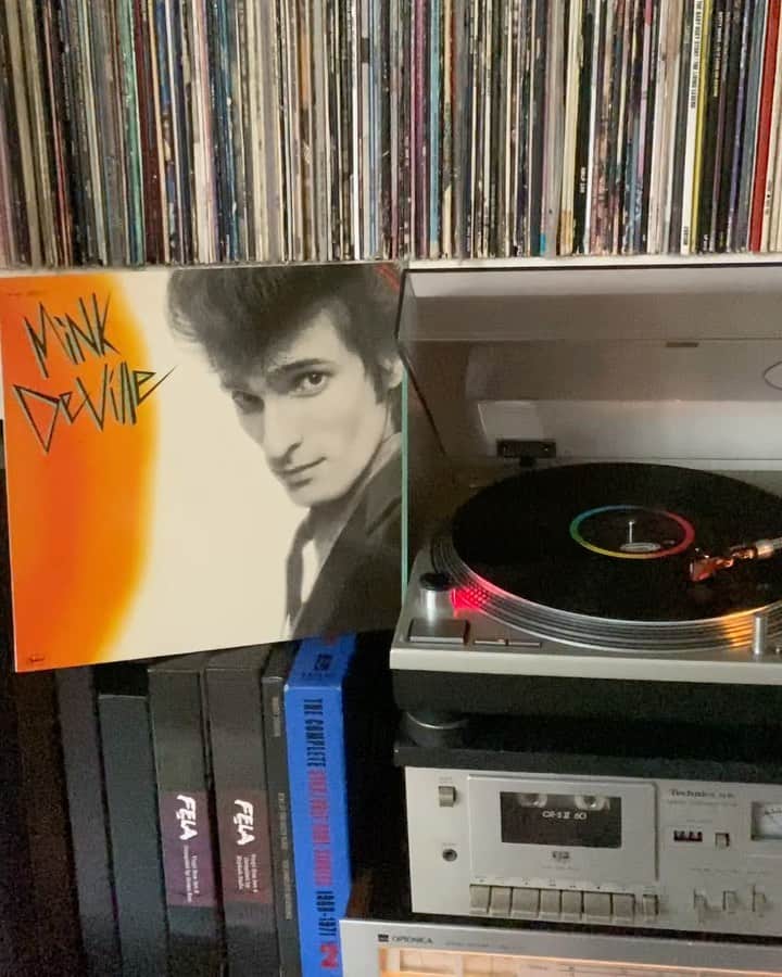 のインスタグラム：「Mink De Ville - She’s So Tough (1977) “My mamma told me son you have to wait. And for anything you really want you just have to wait” #OneSongADayCDM」