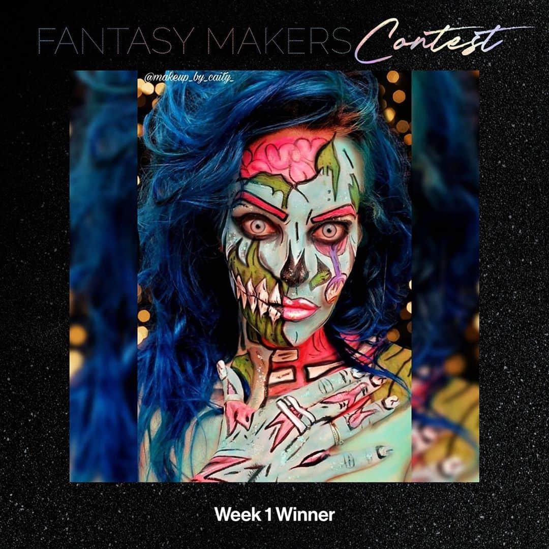 wet'n wild beautyさんのインスタグラム写真 - (wet'n wild beautyInstagram)「Congratulations to @makeup_by_caity_ you are the Week 1 Winner of our Fantasy Makers Makeup Contest 2020 and you have won $250!   Enter our Fantasy Makers Makeup Contest 2020 for the chance to win the $2,500 Grand Prize and 1 year on the PR mailing list!  Go to our IG Story and swipe up for details or go to our #Linkinbio on the Fantasy Makers Exclusive Limited Edition Halloween Collection page on the Homepage.   Grand Prize winner will be announced on Halloween October 31, 2020    #wetnwildbeauty #FantasyMakers #wnwFM2020Contest #PeekABooChallenge #contests #wetnwildcontest #Halloweenmakeupcontest」10月9日 6時41分 - wetnwildbeauty